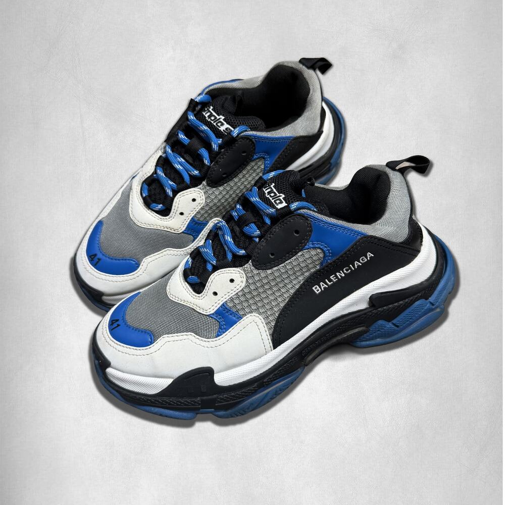 8M US (41) | Balenciaga Triple S Grey Blue